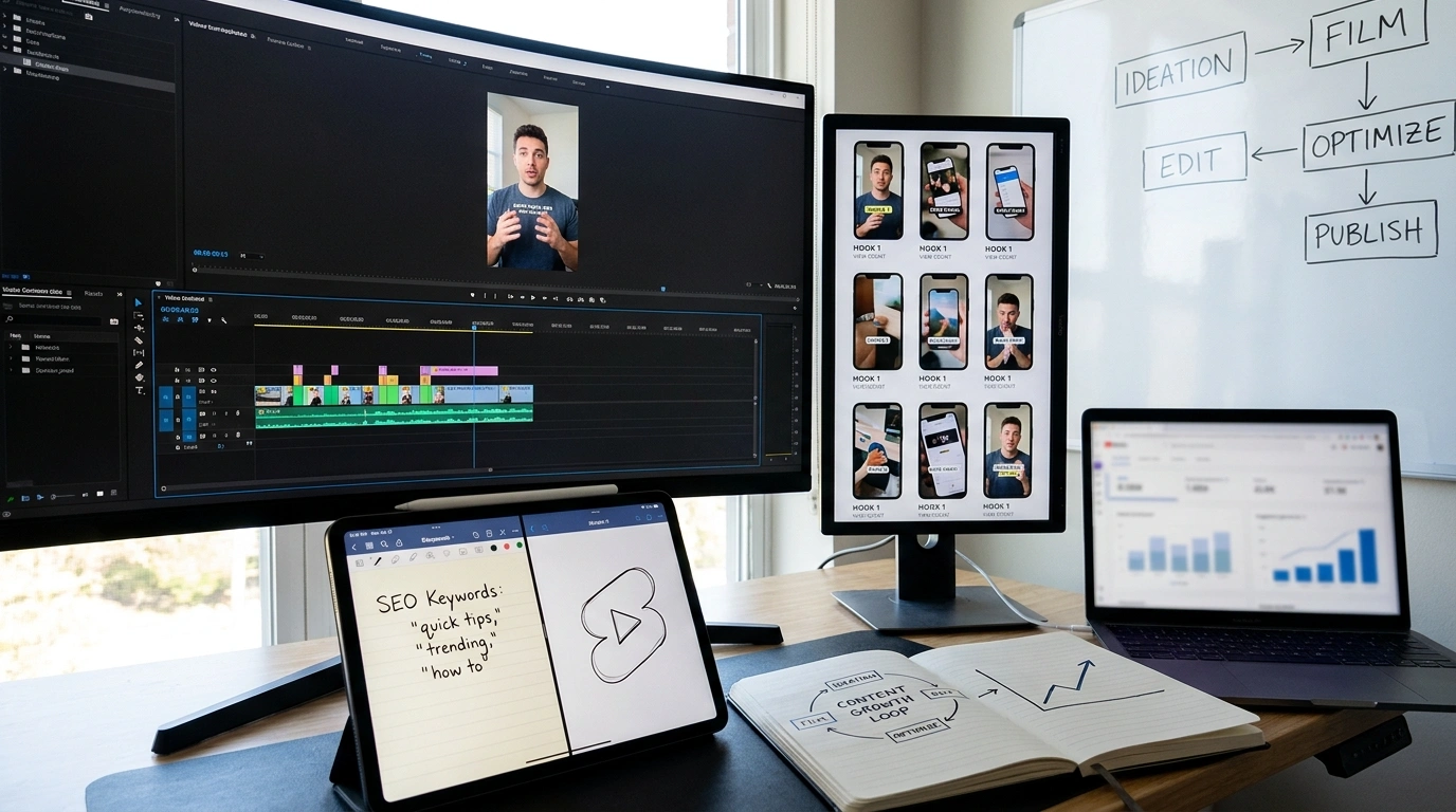 Shorts and video SEO service for short-form video content optimization