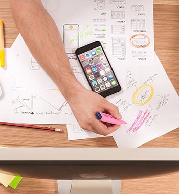 Mobile website experience being refined during development